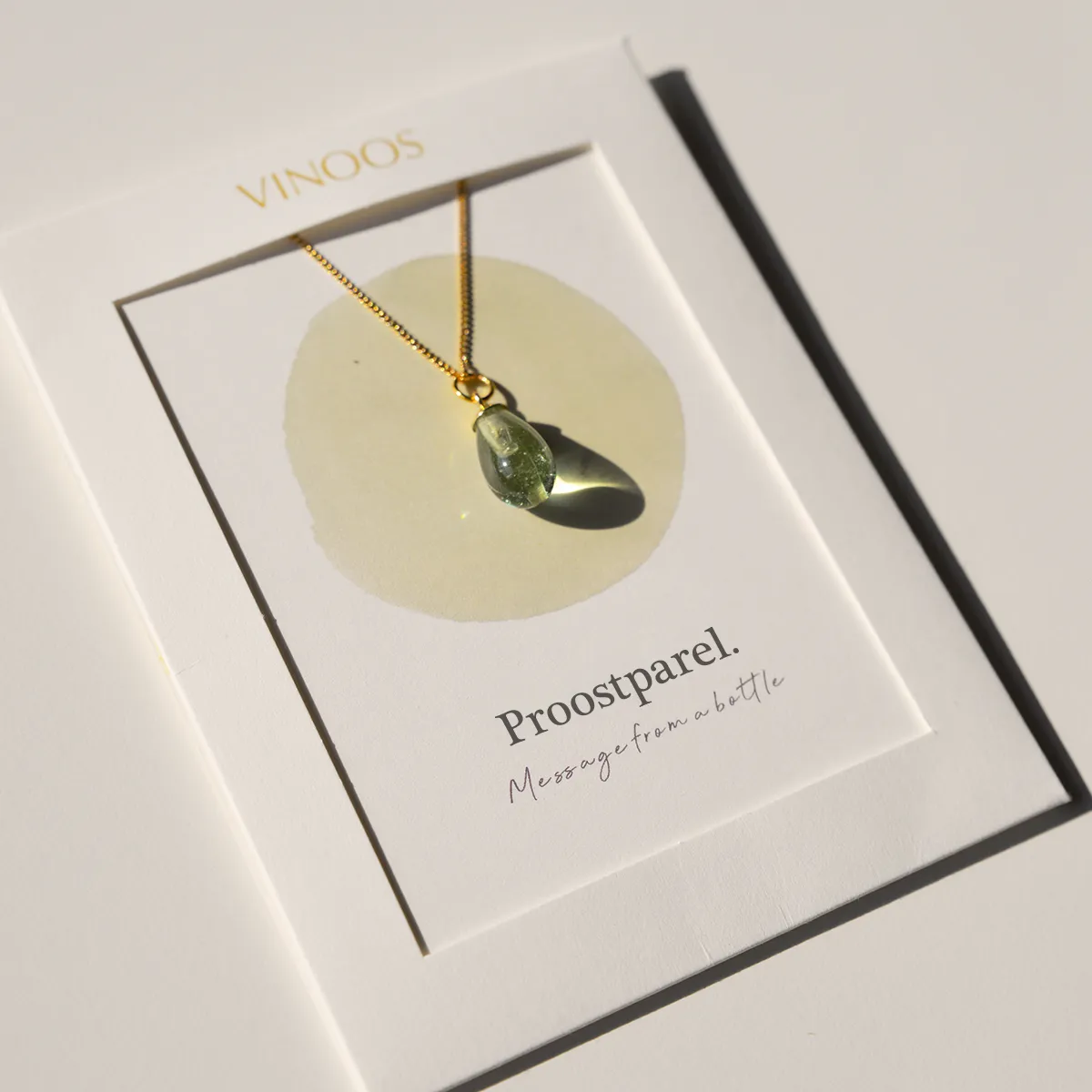 Proostparel Ketting - Turquoise - Afbeelding 5