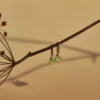 A little kindness. Earring - Turquoise with freshwater pearl - Image 3
