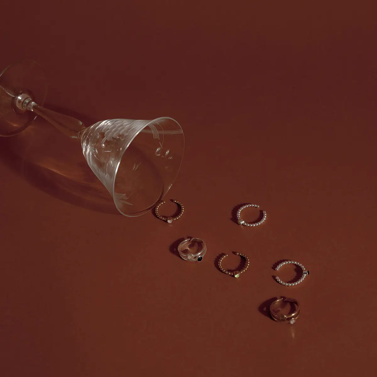 RING DUBBEL ZILVER - TURQUOISE / ZWART - Afbeelding 3