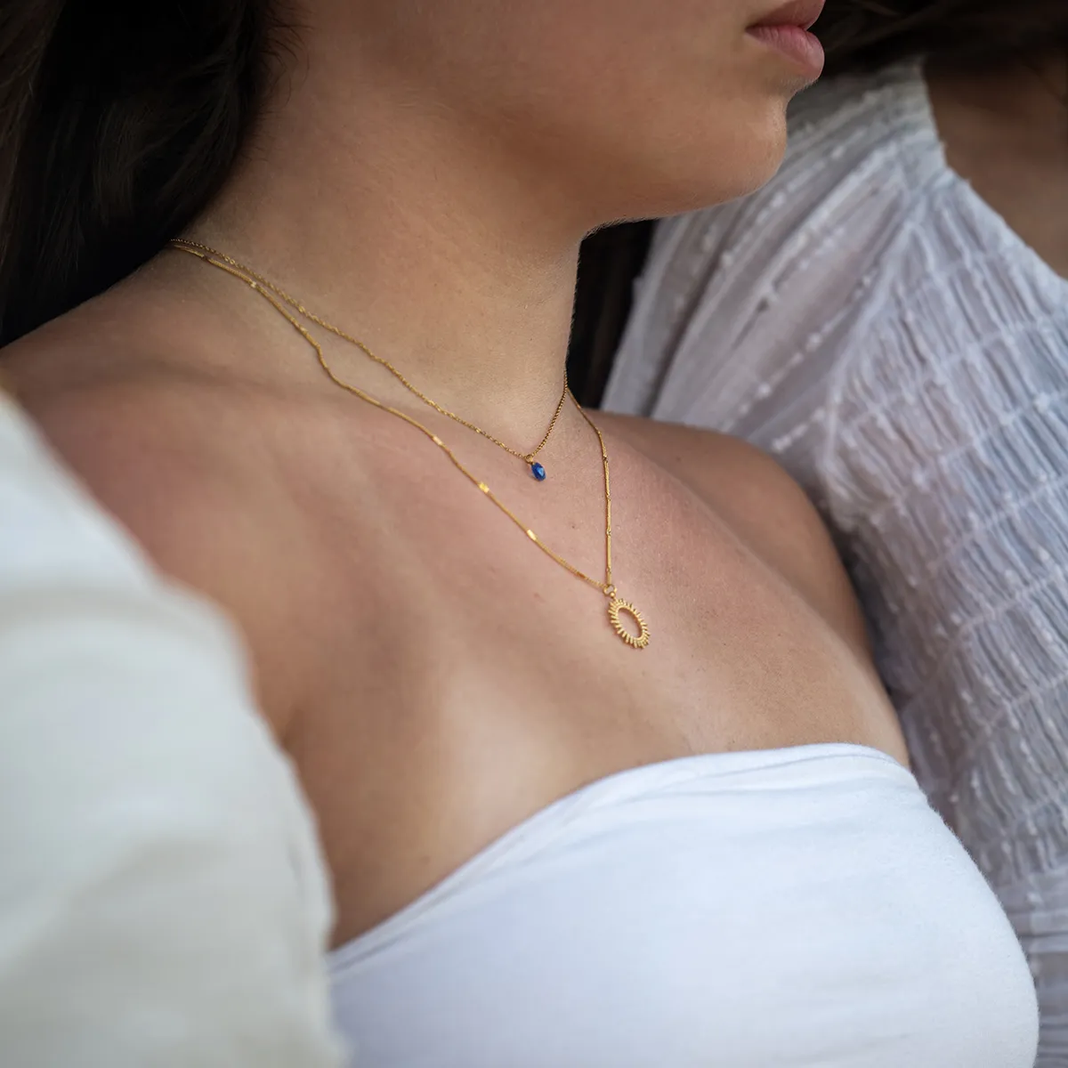 Necklace Sun Blue - Your moment. - Image 3